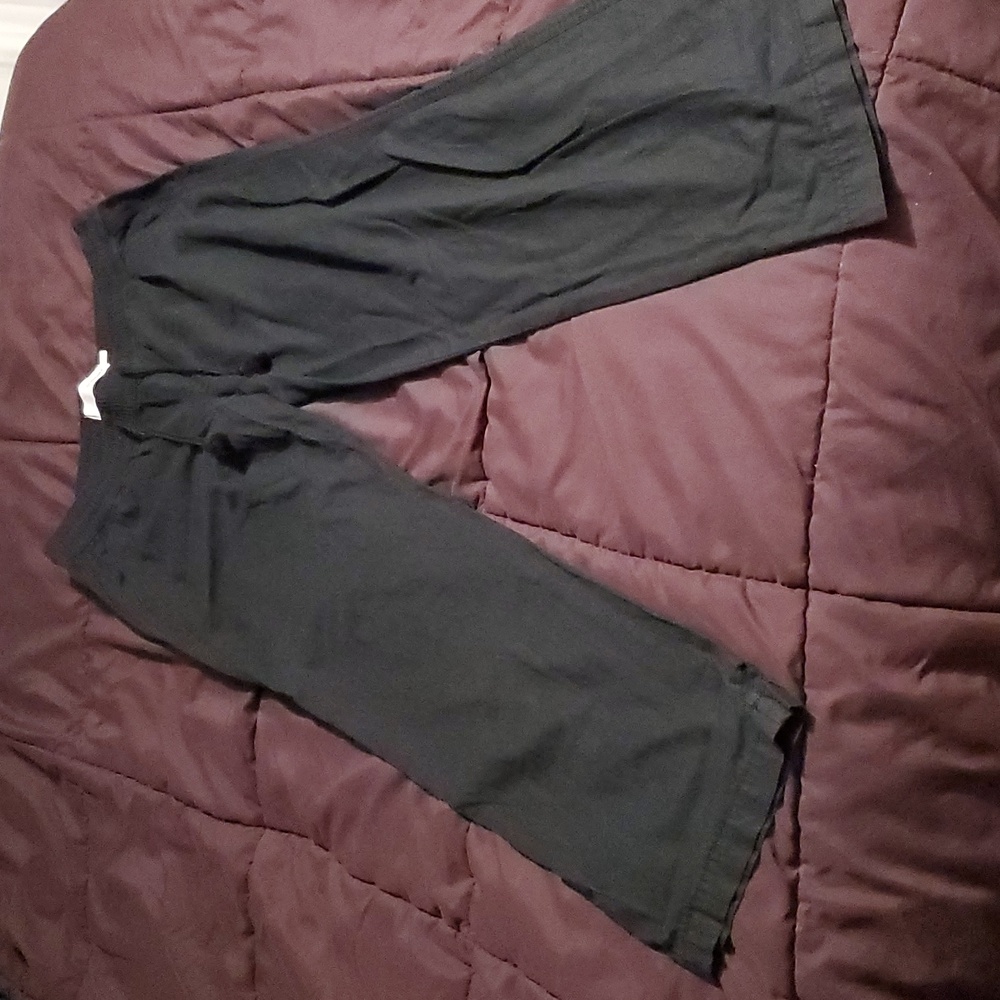 Casual relaxed black pants